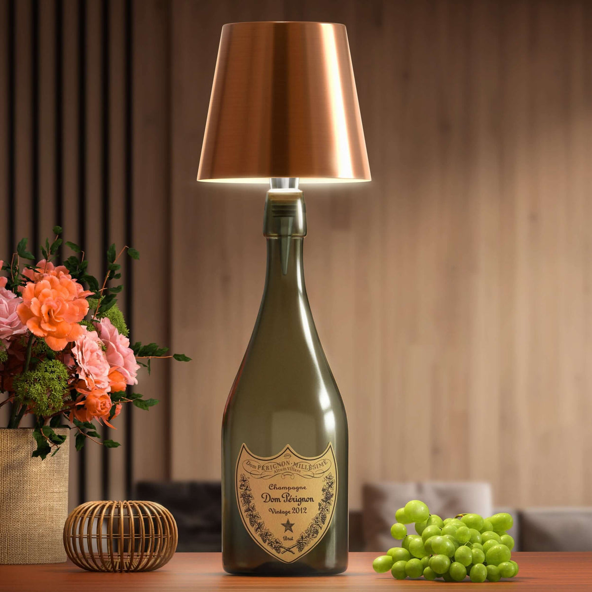 Lampe à Bouteille Sans Fil – Éclairage Élégant et Original
