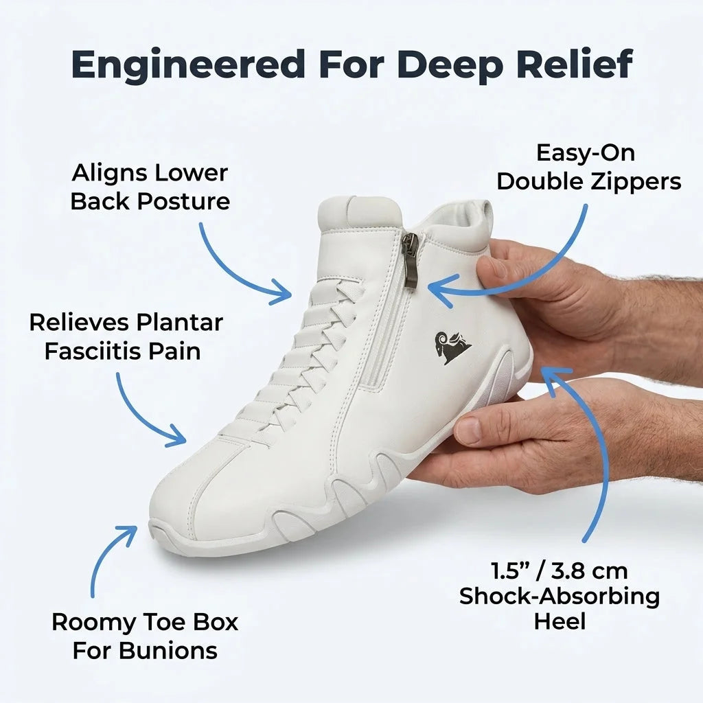 Pustende ortopediske sneakers — bilde 3