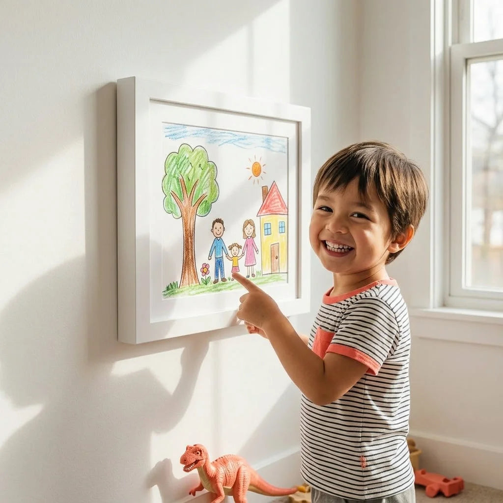 メモリーフレーム - 子どもの絵用フレーム — 写真5