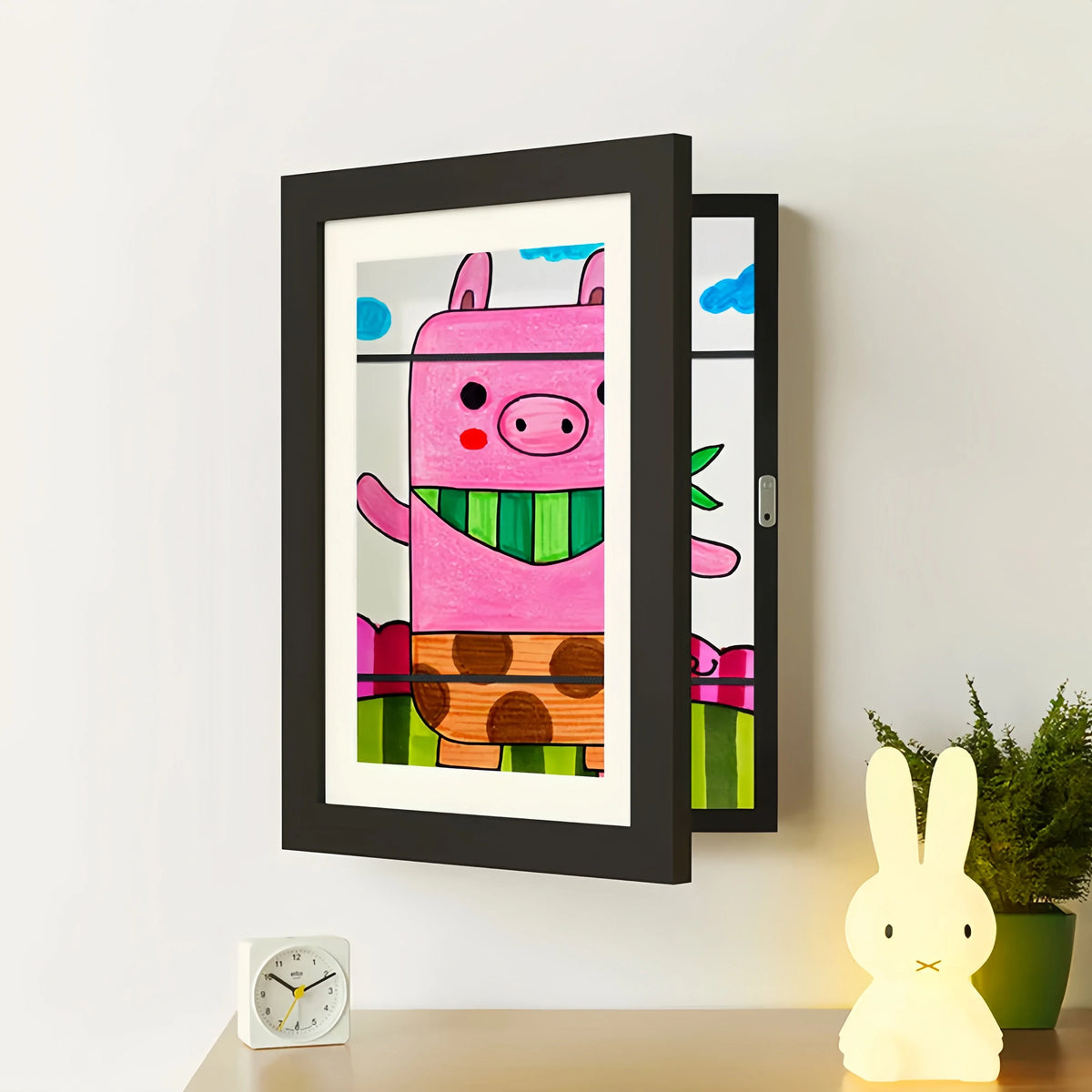 メモリーフレーム - 子どもの絵用フレーム — ブラック、写真10