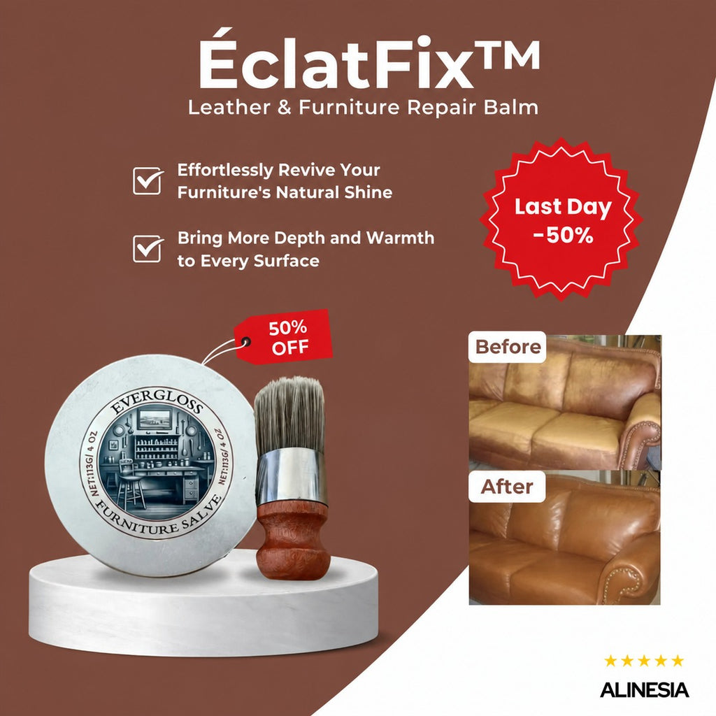 ÉclatFix Balsam Reparator pentru Piele și Mobilier